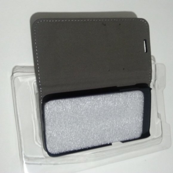 Blackweb 2-in-1 Magnetic Wallet Case For Galaxy S7  Black - Picture 3 of 4